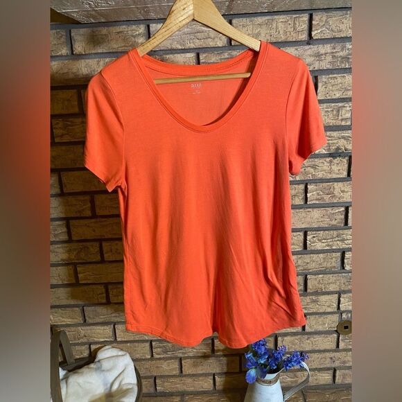 ‎Orange a.n.a basic swoop neck top - Picture 1 of 6